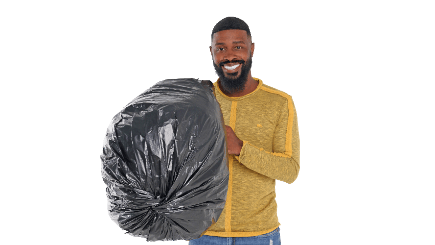 Por que usar sacos de lixo reforçados de 100 litros e 110 litros? Por que usar sacos de lixo reforçados de 100 litros e 110 litros?