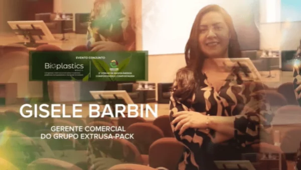Grupo Extrusa-Pack 2° fórum Biopolímeros Compostavéis Bioplastics Brazil.